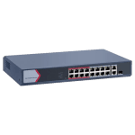 Switch 16 porturi PoE 100 1xGigabit combo Smart Management