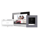 KIT videointerfon 2 fire, monitor 7 inch, Alarma