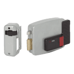 Yala electrica aplicata cu buton, securitate 3, stanga - CISA