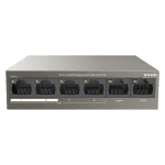 Switch 4 porturi PoE 2xuplink RJ45 10/100