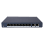 Switch 8 porturi PoE Gigabit 2xGigabit Smart Management