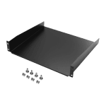 Tava fixa 2U rack 19''