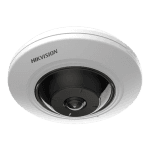 Smart Event, Fish Eye - Camera IP, 5MP, lentila 1.05mm, IR8m, Mic., Alarm, PoE - HIKVISION