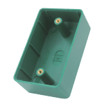 Doza montaj aparent plastic 86x50x30