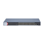 Switch 24 porturi PoE Gigabit 1xSFP 1xRJ45 1U management