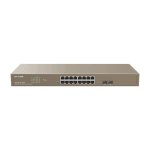 Switch 16 porturi PoE Gigabit 2xSFP Cloud Management