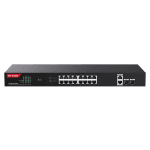 Switch 16 porturi Gigabit PoE 2xRJ45 2xSFP 1U