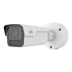 Camera IP 5MP, LightHunter, lentila VF 2.7-13.5mm, IR 60m, Mic., Alarma, IK10 - UNV