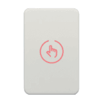 Buton iesire Touch plastic alb 86x55mm