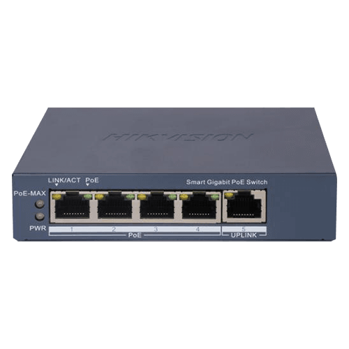 img23820large.png Switch 4 porturi Gigabit PoE 1 port Uplink Management - imagine 1