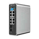 Switch industrial 7xRJ45 1G PoE+ 1xHi-PoE 2xSFP Cloud