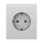 Panou central priza basic alb