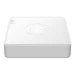 Deep Learning - DVR 4 ch. video 1080P lite + 1 ch. IP max. 2MP, audio over coaxial - HIKVISION