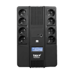 UPS TSY Power, 1000VA/600W, LCD, AVR, 8 x Schuko