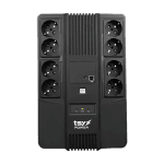 UPS TSY Power, 1000VA/600W, LED, AVR, 8 x Schuko