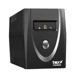 UPS TSY Power, 600VA/360W, LED, AVR, 2 x Schuko