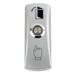 Buton iesire aplicabil metal cu LED