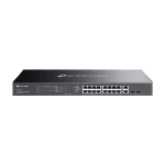 Switch 16xRJ45 1G PoE 2xSFP 2xRJ45 Easy Managed 1U Omada
