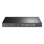 Switch 16xRJ45 1G PoE 2xRJ45 2xcombo Managed