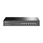 Switch 8xRJ45 1G PoE 153W Unmanaged