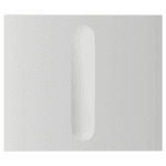 Buton central dimabil alb