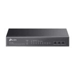 Switch 4xRJ45 10/100 PoE 4xRJ45 41W Unmanaged