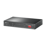 Switch 8xRJ45 10/100 PoE 1xRJ45 65W Unmanaged