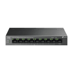 Switch LiteWave 8xRJ45 10/100 PoE 1xRJ45 63W Unmanaged