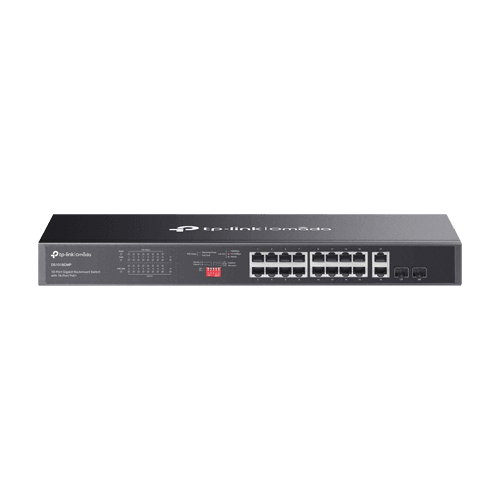 img32067large.png Switch 16xRJ45 1G PoE 2xcombo 250W Unmanaged 1U Omada - imagine 1
