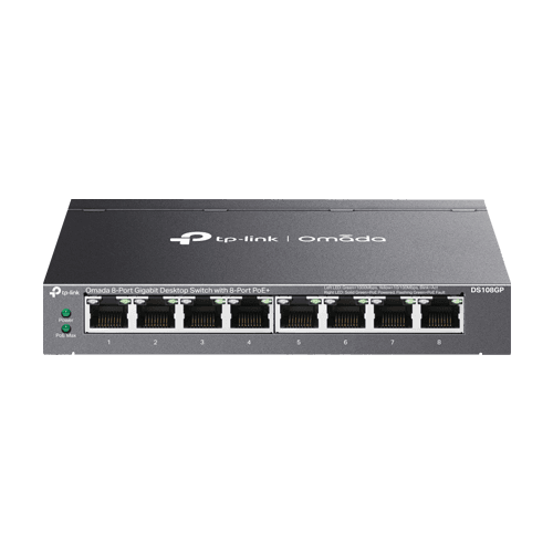 img32092large.png Switch 8xRJ45 1G PoE 65W Unmanaged Omada - imagine 1
