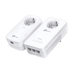 Kit Powerline AV1300 Passthrough Wi-Fi 5 AC1200 3+1xRJ45 Gigabit