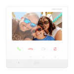 Monitor videointerfon TCP/IP, TFT 4.3 inch, PoE, Alb