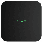 NVR 16 canale, alimentare 12V - DC, ethernet, negru- AJAX