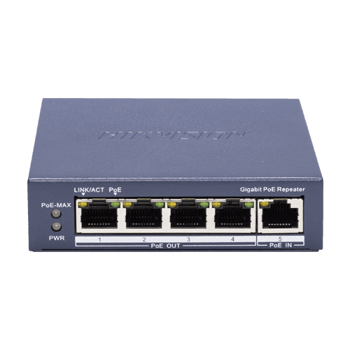 img37885large-1.png Switch-repeater Gigabit 4xRJ45 PoE Out 1xRJ45 PoE In Management - imagine 1