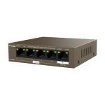 Switch 4xRJ45 1G PoE Out 1xRJ45 1G PoE IN Unmanaged