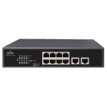Switch 8 porturi PoE 2xuplink RJ45