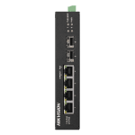 Switch 4 porturi Gigabit PoE 2xuplink SFP