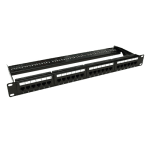 Patch Panel 1U UTP cat6 24 porturi RJ45