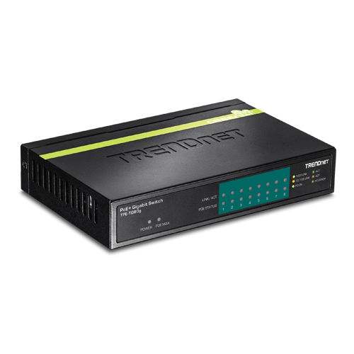 img6258large.gif Switch 8 porturi Gigabit PoE/PoE+ 123W - imagine 1