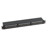 Patch Panel 1U FTP cat6 24 porturi RJ45
