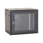 Rack perete 9U 19'' 600x600 80Kg negru