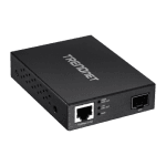 Mediaconvertor POE Gigabit SFP FO