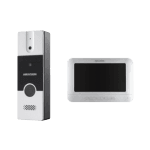 Kit videointerfon analogic 7'', conectare 4 fire