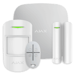 Kit alarma StarterKit Plus, wireless, LAN + 2G/3G + Wi-Fi, alb