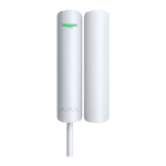 Contact magnetic DoorProtect Fibra, cablat, alb