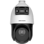 TandemVu, DarkFighter si ColorVu - PTZ IP 4MP, lentila 2.8mm si 4.8~120mm(25X), WL 30m, IR 100m, Audio, Alarma - HIKVISION