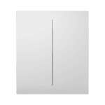 Buton central intrerupator dublu ALB